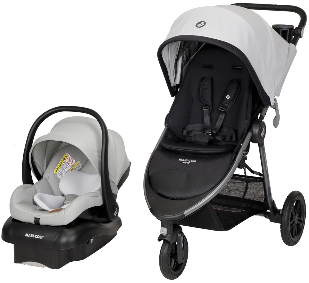 maxi cosi mobi xp Maxi-Cosi Gia XP Luxe 3-Wheel Travel System, Midnight Moon