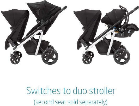 Maxi-Cosi Lila Single-to-Double Stroller - Frequency Black - CV324EYV