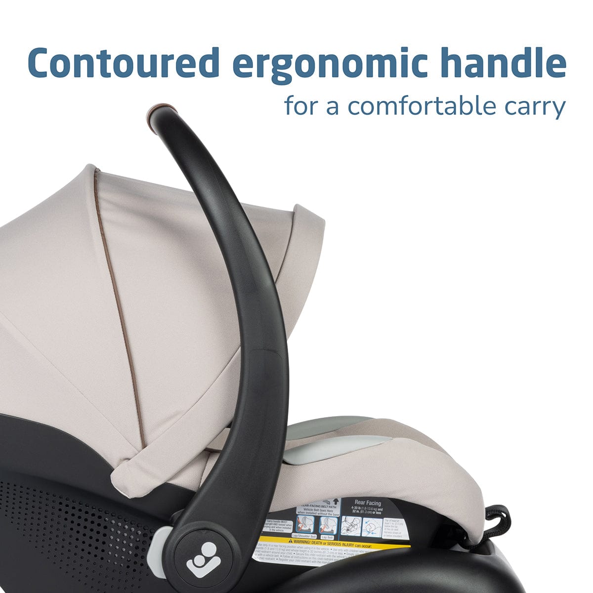 Maxi-Cosi Mico Luxe Lightweight Infant Car Seat - New Hope Tan - IC365GYQH