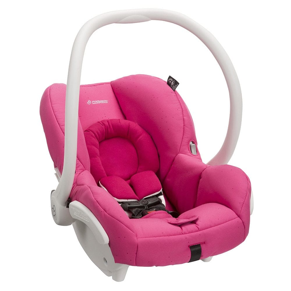 Maxi Cosi Mico Max 30 Infant Car Seat, White Collection - Pink Berry - IC164DCN
