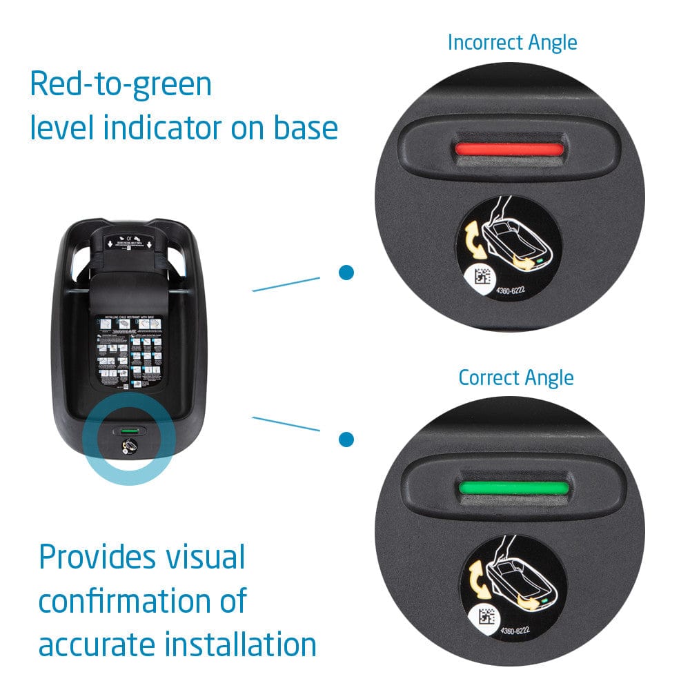 Maxi-Cosi Mico Max Plus Infant Car Seat Base - IC327BLK