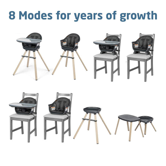 Maxi-Cosi Moa 8-in-1 High Chair - Classic Graphite - HC272HCR