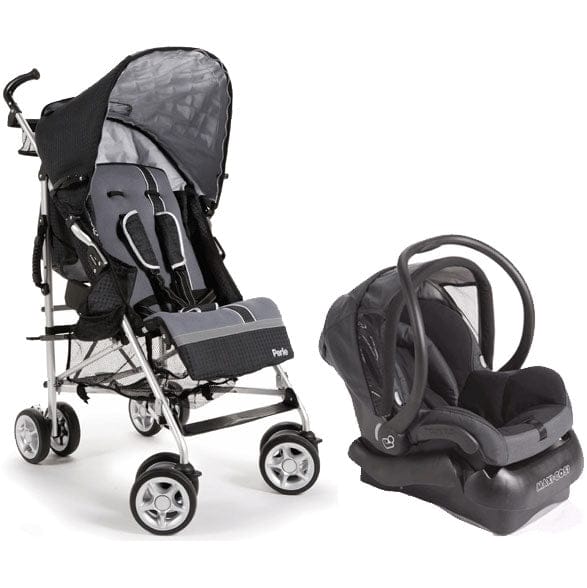 Maxi Cosi Perle Travel System - Penguin/Phantom - 01443-22377PHT