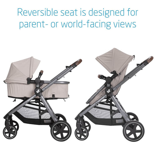Maxi-Cosi Zelia 2 Max Travel System - Topia Tan - TR427GCB