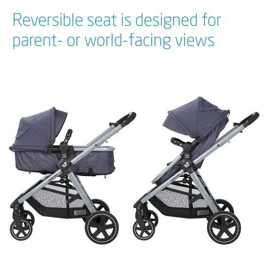 Maxi-Cosi Zelia 2 Travel System - Slated Sky - TR426FXQ