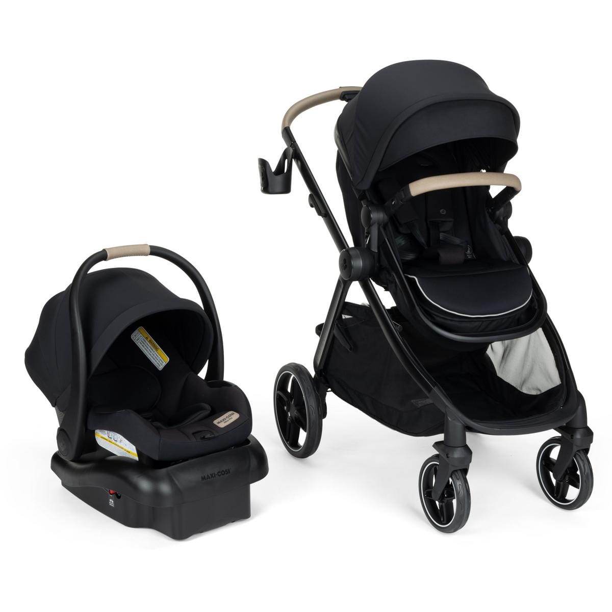 Maxi-Cosi Zelia Pro 5-in-1 Modular Travel System Caspian Caviar
