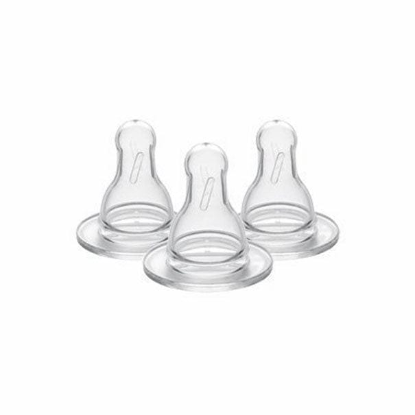Medela Medium-Flow Wide Base Nipples 3-Pack - 87134