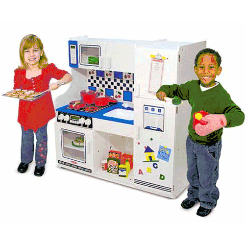 Melissa & Doug Deluxe Kitchen Play Center - 2607