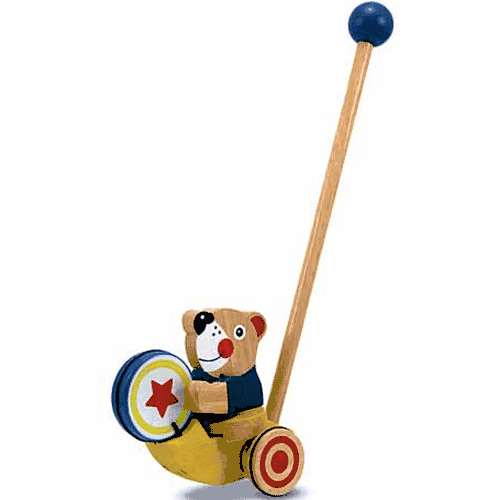 Melissa & Doug Drumming Bear Push Toy - 3022-MD