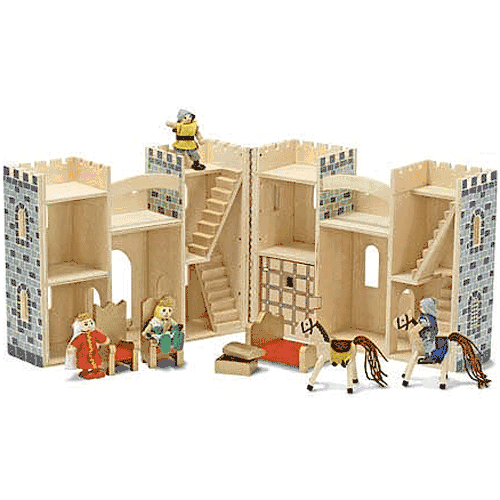 Melissa & Doug Fold and Go Castle - 3702