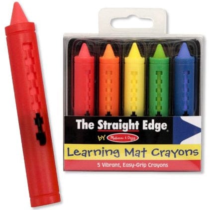 Melissa & Doug Learning Mat Crayons - 4279