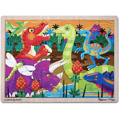 Melissa & Doug Prehistoric Sunset Jigsaw Puzzle