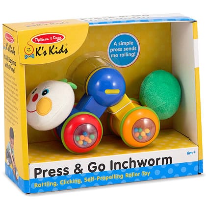 Melissa & Doug Press & Go Inchworm - 9174