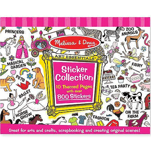 Melissa & Doug Sticker Collection - Pink - 4247