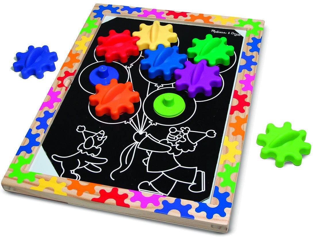 Melissa & Doug Switch & Spin Magnetic Gear Board - 3745