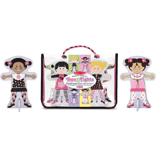 Melissa & Doug Tops and Tights Magnetic Dress-Up - 4943