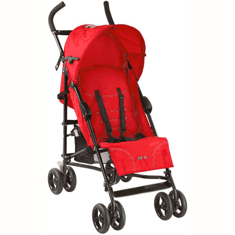 Mia Moda Facile Umbrella Stroller in Flame Red - 1101-FLM