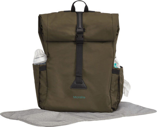 Micralite DayPak Changing Bag/Rucksack - Khaki - ML513-KH