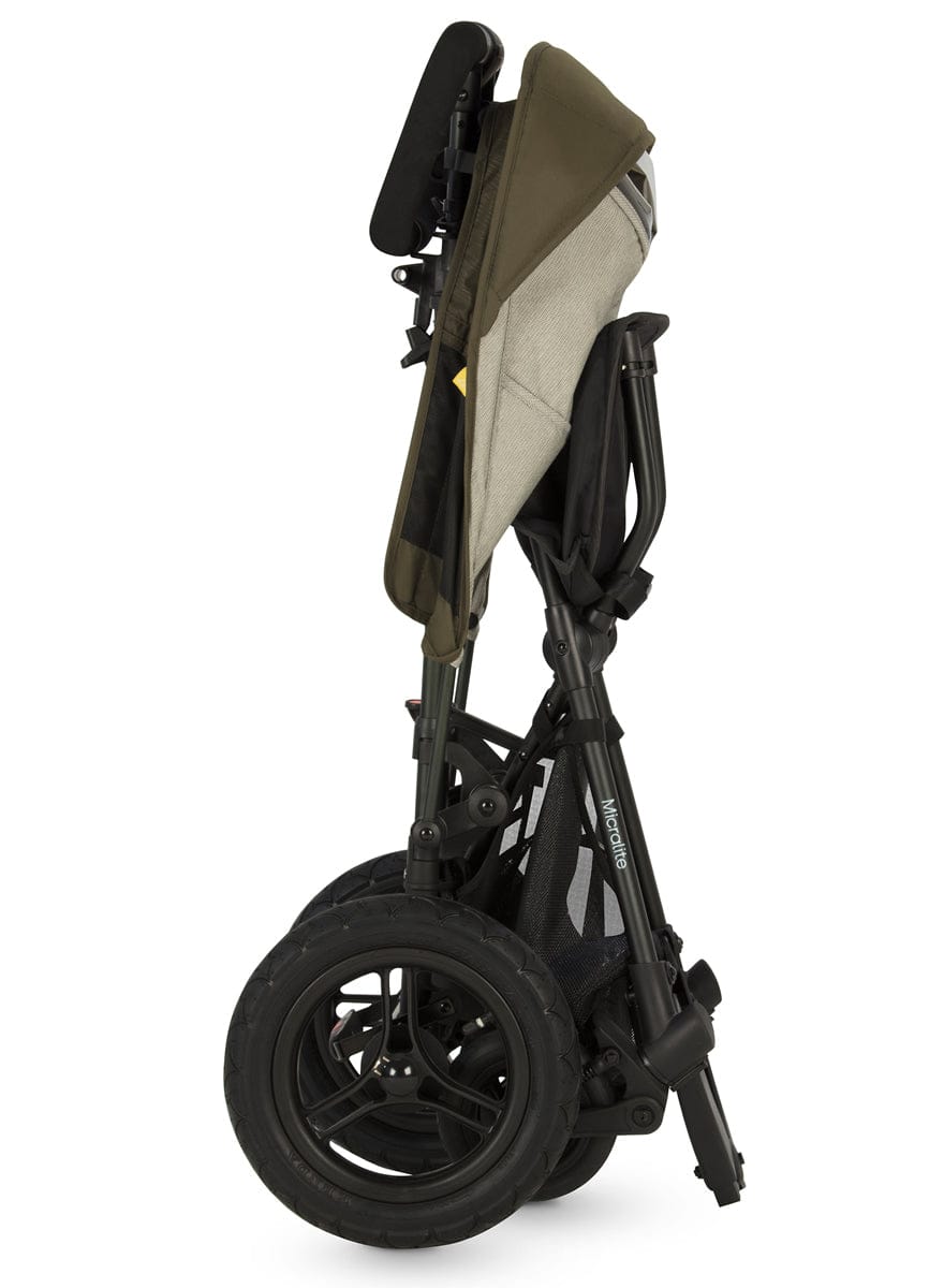 Micralite FastFold Stroller - Khaki/Saffron