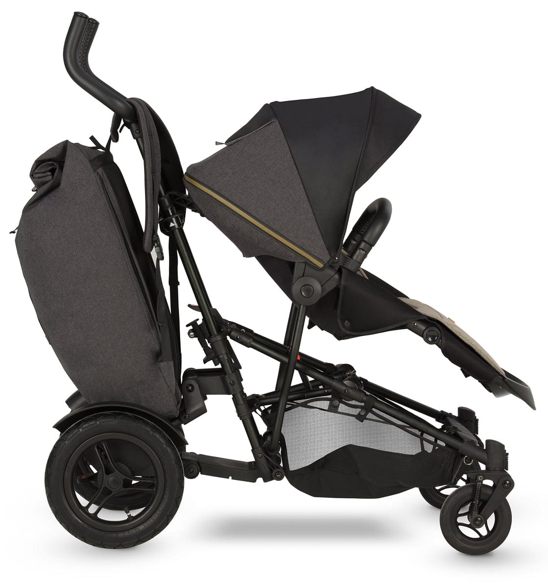 MIcralite TwoFold 40L Shopping Bag - Carbon