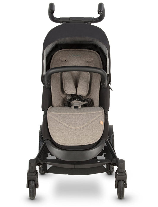 Micralite TwoFold Double Stroller + Bassinet - Carbon - ML211-CBUS
