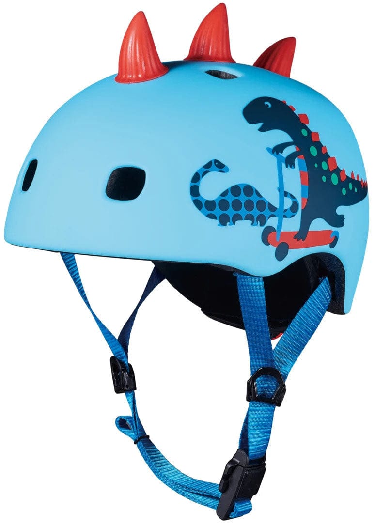 Micro Kickboard Helmet V2 - 3D Scootersaurus, Medium - ac2095