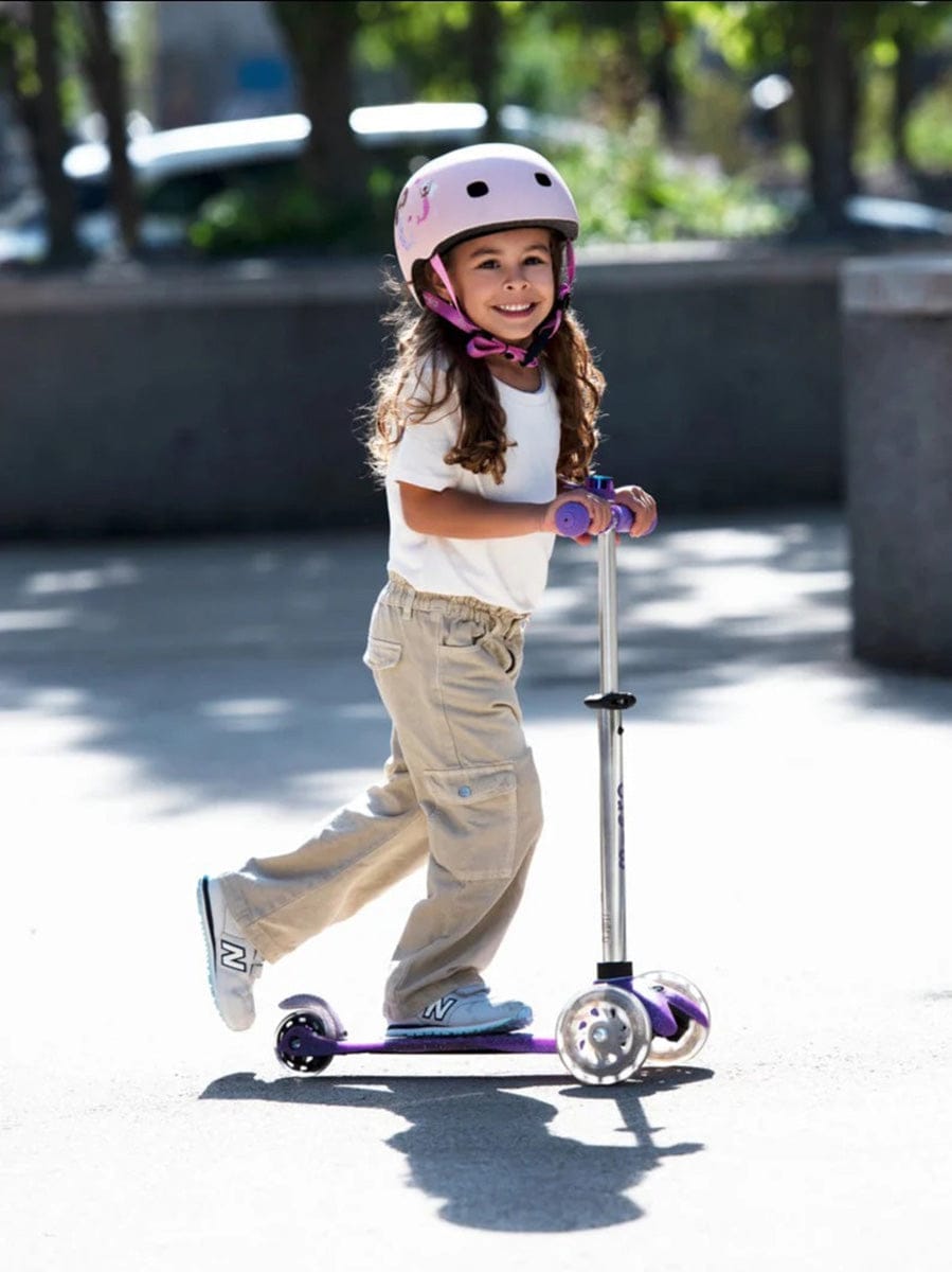 Micro Kickboard Micro Mini Glitter LED Scooter (2-5 years) - Fairy Purple - MMD207