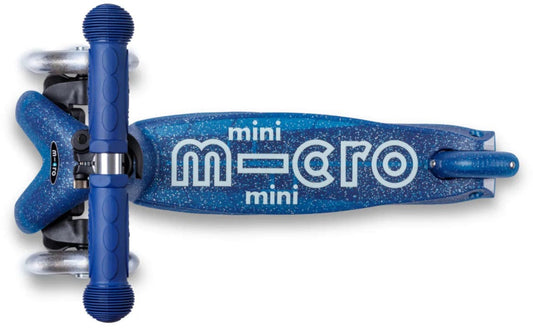 Micro Kickboard Micro Mini Glitter LED Scooter (2-5 years) - Galaxy Navy - MMD219