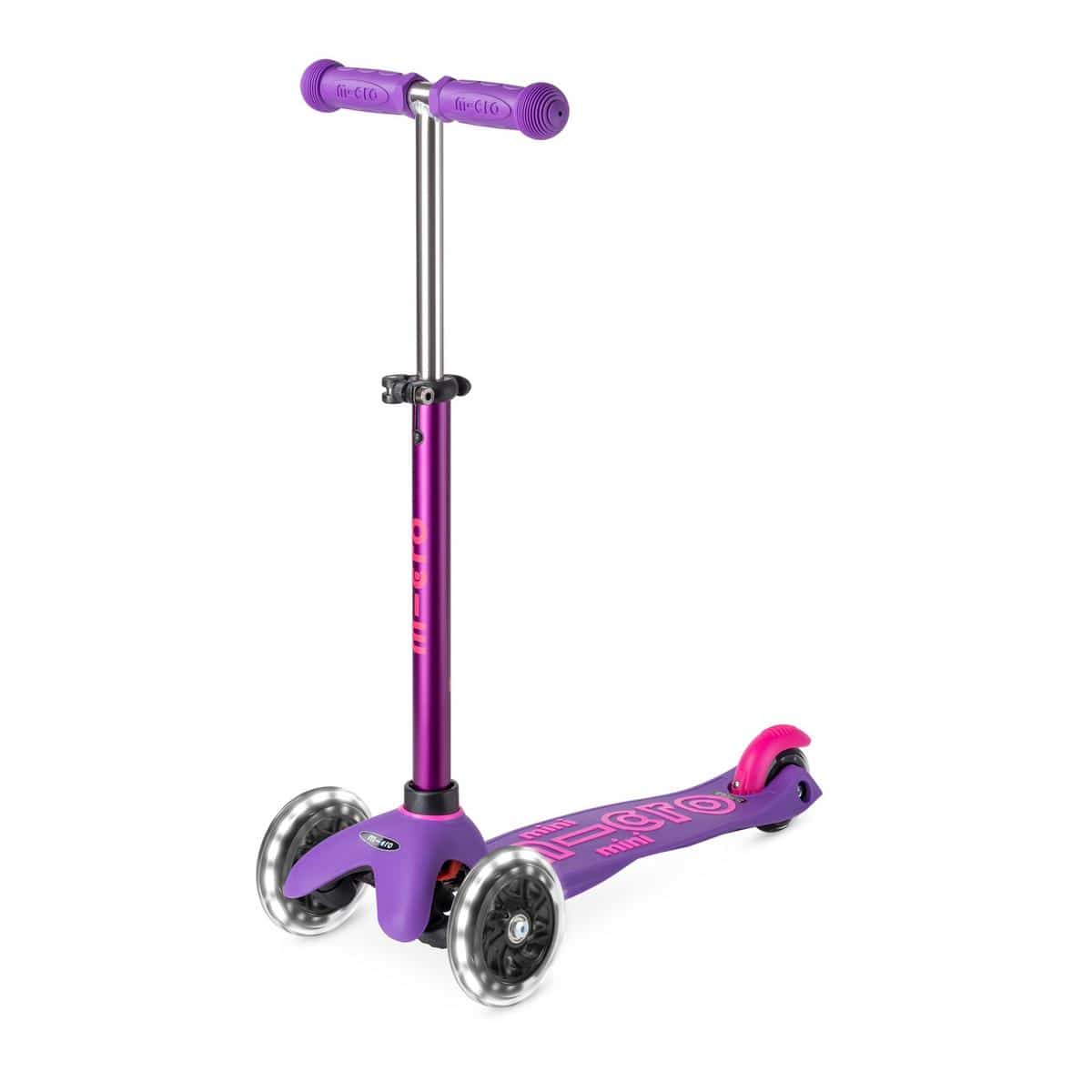 Micro Kickboard Micro Mini LED Scooter (2-5 Years) - Purple / Pink