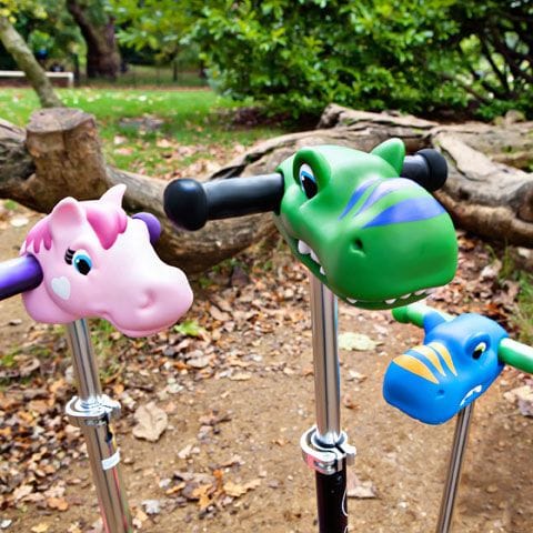 Micro Kickboard Scooter Heads by Scootaheadz - Unicorn Bella - UNICORN-PINK