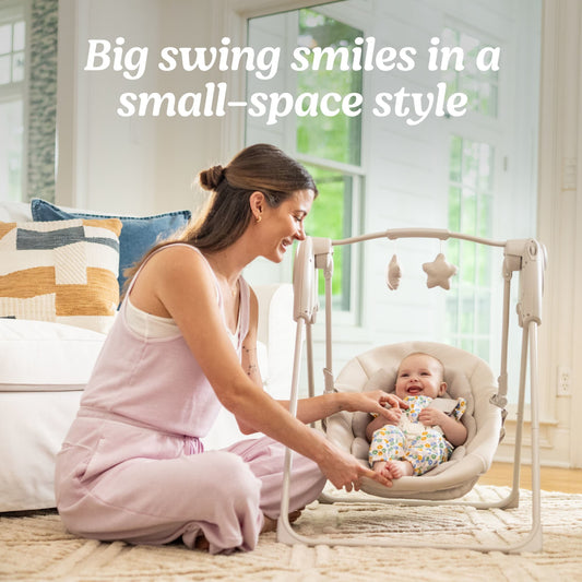 Graco Slim Spaces Compact Baby Swing - Tate - 2231532