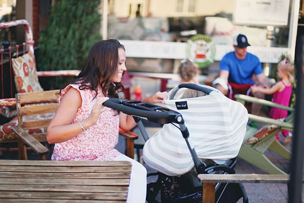 Milk Snob Infant Car Seat & Nursing Cover - Wee Safari - MS-WEESAFARI