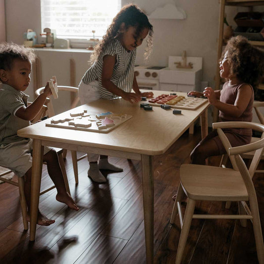 Crescent Play Table, 48 Inch - TAB-CR-48-NAT