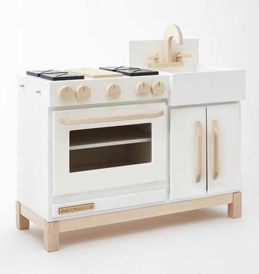 Milton & Goose Essential Play Kitchen - White - White-KIT-E-WH