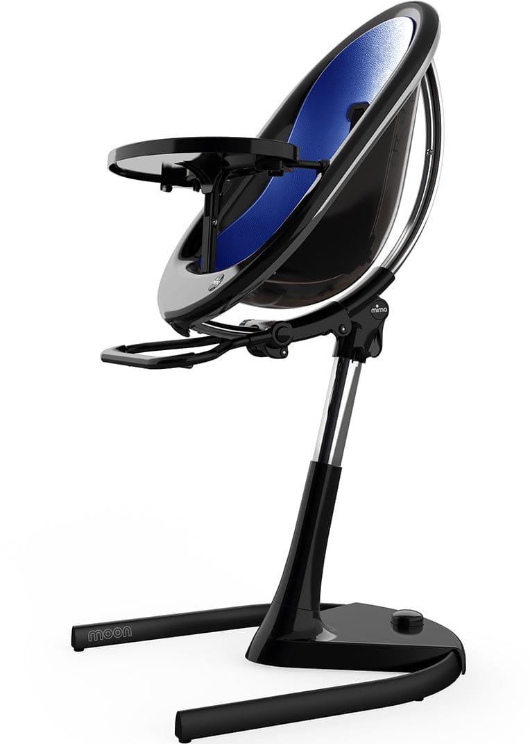 Mima Moon 2G High Chair - Black / Royal Blue - H103C-BL-RB