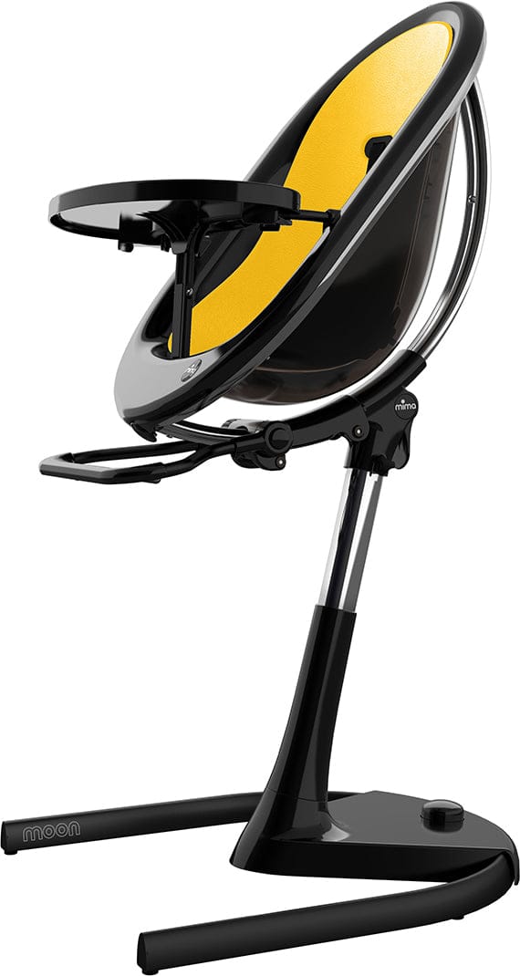 Mima Moon 2G High Chair - Black / Yellow - H103C-BL-YL