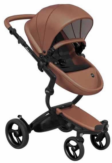 Mima OPEN BOX Xari 4G Complete Stroller, Black - Camel / Black - a116-06609bb-ob