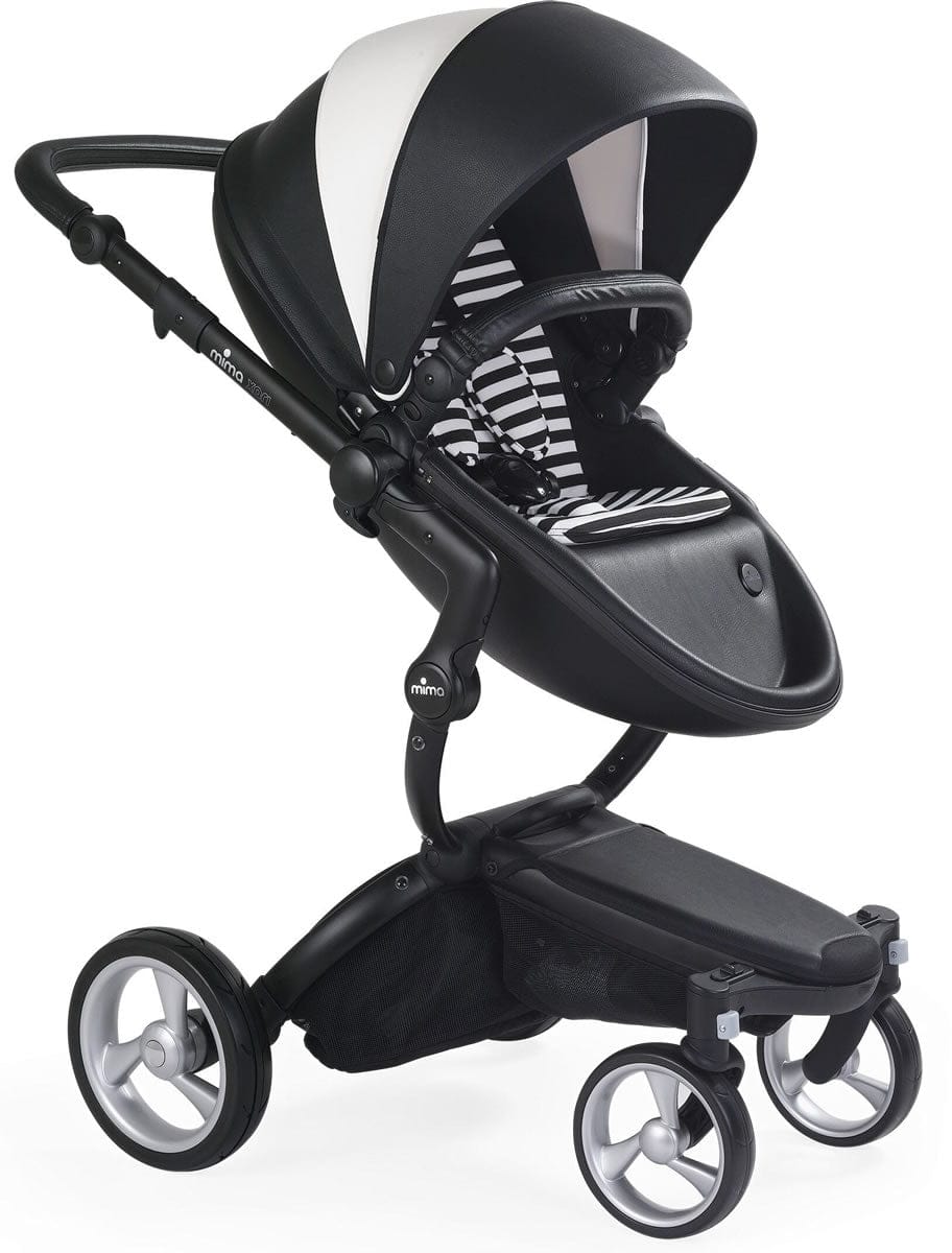 Mima Xari Complete Stroller, Black - Black & White - A115-06101BW
