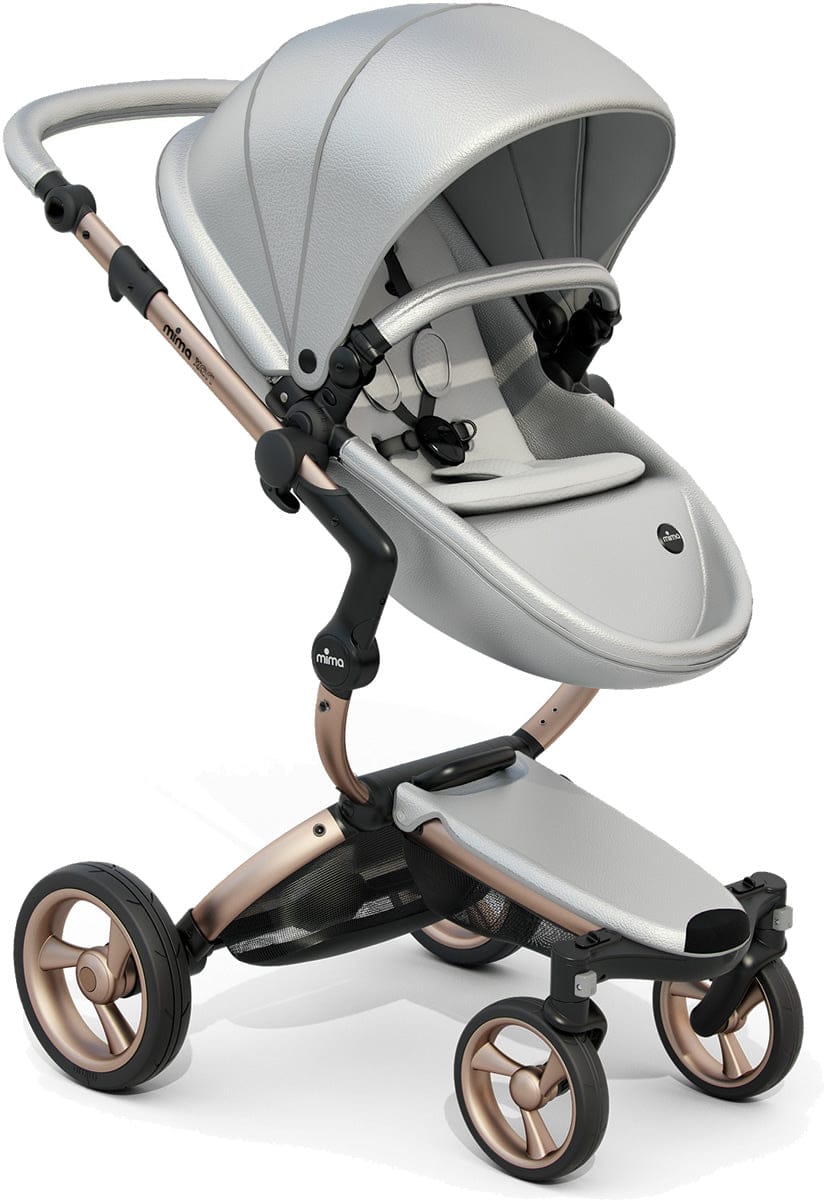 Mima 2019 Xari Complete Stroller, Rose Gold - Argento / Stone White - A112-03-RGASW