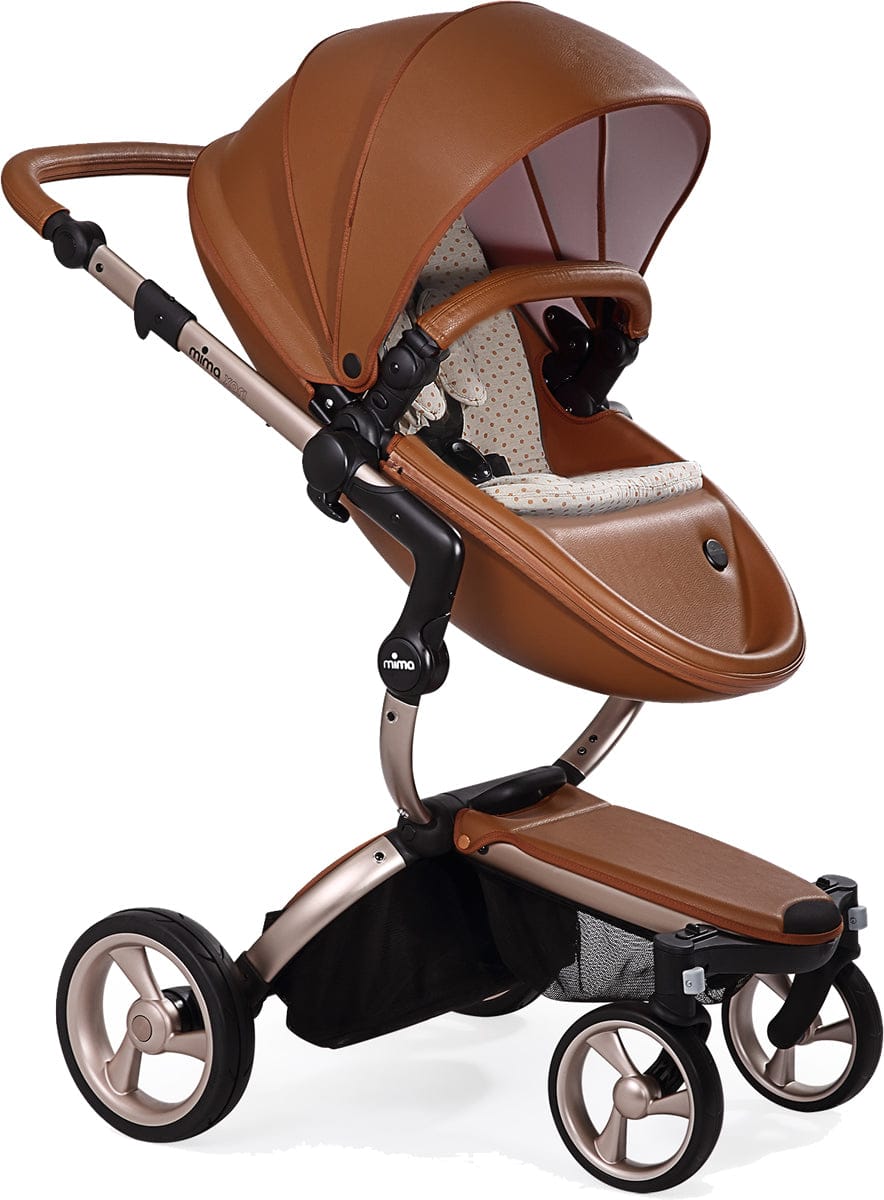 Mima 2019 Xari Complete Stroller, Rose Gold - Camel / Sandy Beige - A112-03-RGCSB