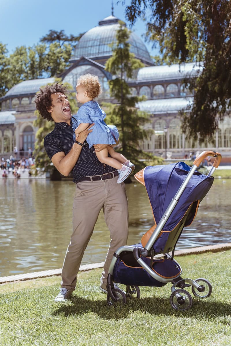 Mima Zigi Compact Stroller - Midnight Blue