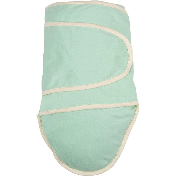 Miracle Blanket Swaddle - Green with Beige