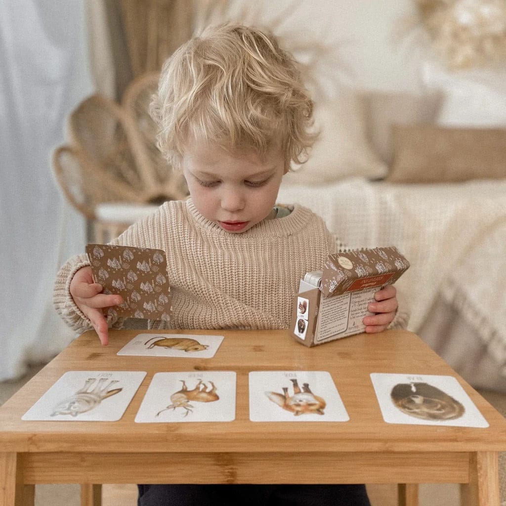 Modern Monty Snap & Go Fish - Woodland (2 Card Games in 1) - SGF006
