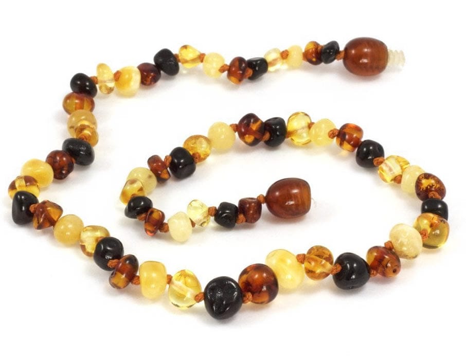 Momma Goose Baroque Teething Necklace, Medium - Multi - 1005M