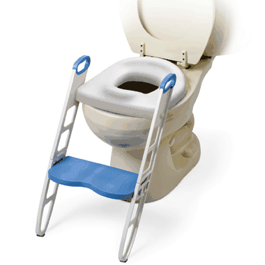 Mommy's Helper Contoured Cushie Step-Up Padded Potty Seat with Step Stool - 11148