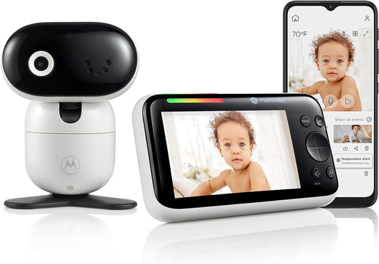 Motorola PIP1510 Connect 5" Wi-Fi Motorized Video Baby Monitor - PIP1510-CONNECT