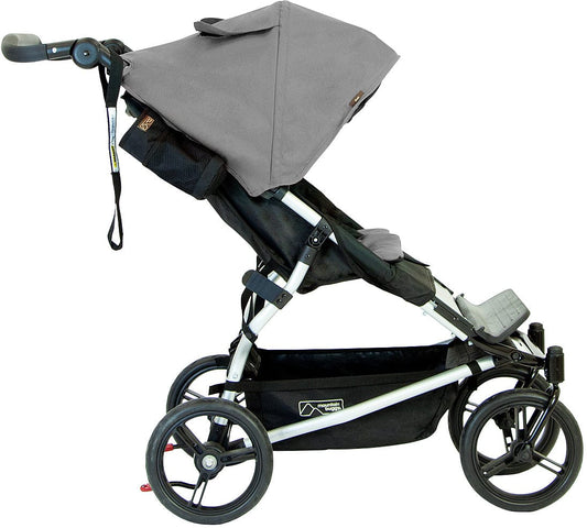 Mountain Buggy Duet Aerotech Double Stroller - Flint (Albee Exclusive) - DuetAW-V2-5-7