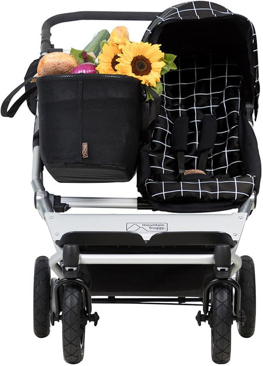 Mountain Buggy Duet as a Single Stroller - Grid - DUETSGL-V3-59