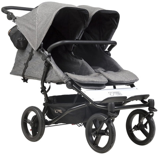 Mountain Buggy Duet Luxury Stroller - Herringbone - DUETPR-V3-75