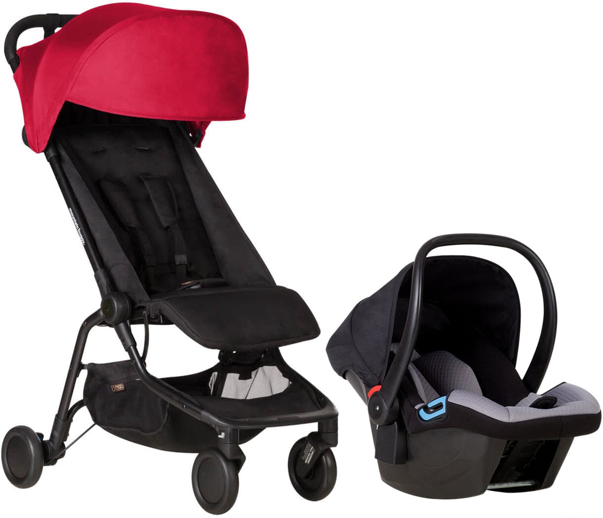 Mountain Buggy Nano V2 Travel System - Ruby